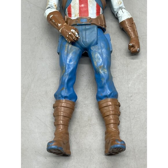 Hasbro marvel universe Captain America Action figure 2015 blue star 6" READ - Picture 3 of 8